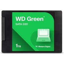 Esranın Dünyası Wd Green SSD 1tb 2.5 545MB/S 465MB/S WDS100T3G0A