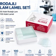 Labolist Rodajlı Lam Lamel Seti - 50 Adet Rodajlı Lam 100 Adet Lamel