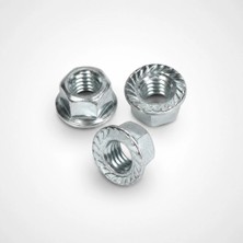 Uravas Store M8 Flanşlı Somun 100'LÜ Paket