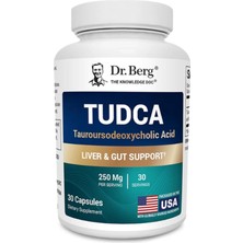 Dr. Berg Tudca  (Ösg Özel Sporcu Gıdaları) For Liver Health, Bile Flow, Gallbladder Support, And Digestive Health* - 30 Capsul.51.