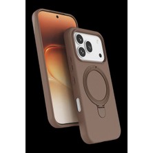 Royaleks Huawei Honor 600 Pro Regal Magsafe Standlı Kapak - Çöl Titanyum