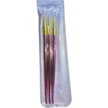 Bezos Professional Nail Art Tırnak Kalemi Seti - 3lü Pembe
