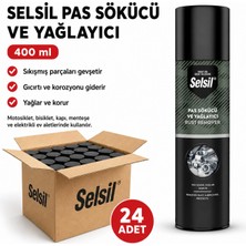 Selsil Arge Toptan Pas Sökücü ve Yağlayıcı Sprey 400 ml 24 Adet
