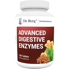 Dr. Berg  Advanced Digestive Enzymes - 180 Tablets.(Ösg Özel Sporcu Gıdaları)53.