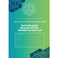 Atölye Elektronik Işletmelerde Mesleki Eğitim Iş Dosyası (Staj Defteri) 10'lu Sınıf Paketi