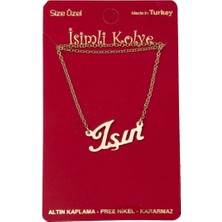 Zero Land Spt-Gld Işın Isimli Kolye Sarı