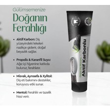 Kademgiller Aktif Karbonlu Doğal Diş Macunu 75 ml Daha Sağlıklı Diş ve Diş Etleri