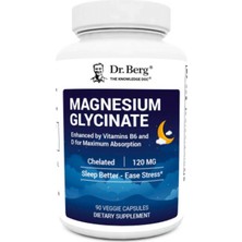 Dr.berg Magnesium Glycinate Vitamin D3 90 Caps.