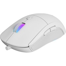 Aydogan's Beyaz Profesyonel Gaming Mouse, Dire Rgb Aydınlatma ile Donatıldı