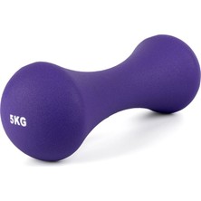 Gymo Neopren Dambıl 5kg Mor