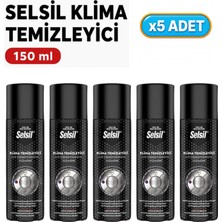 Selsil Arge Toptan Klima Temizleyici Sprey 150 ml 5 Adet