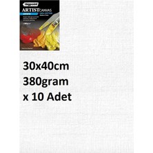 Bigpoint Artists' Tuval 30X40CM - 380GRAM x 10 Adet