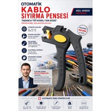 Transformacion Otomatik Kablo Sıyırma Pensesi Tabanca Tipi Ayarlı Yan Keski Profesyonel Izolasyon Soyucu 723551