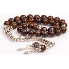 Taş Sandığı Bronzit Taşı Tesbih - 8 mm