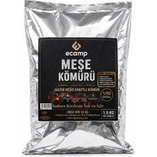 Ecamp 100% Doğal Tek Kibritle Tutuşan Meşe Kömürü 1.5 kg