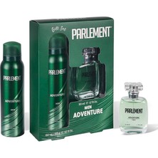 Dolozena Parlement 50 ml Adventure Erkek Parfüm + 150 ml Deodorant Seti