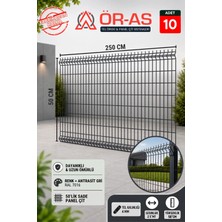 Ör-As Tel Örgü Bahçe Teli Panel Çit 50 cm x 250 cm = 10 - Adet