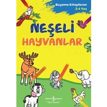 Vavis Neşeli Hayvanlar - Boyama Kitaplarım 3-4 Yaş