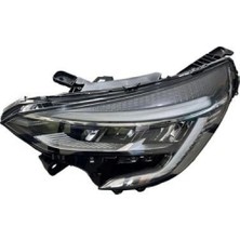 TŞT Renault Clio (2020 Yılında Çıkan Kasa) Ön Far Elektrikli Motorlu LED Icon Sol (Oem No: 260606305R)