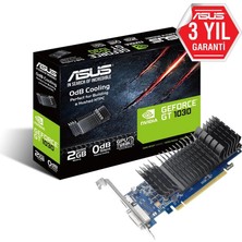 Asus 2gb Gddr5 (64BIT) Dvı-Hdmı (GT1030-SL-2G-BRK) 6008 Mhz Ekran Kartı (Kdo)