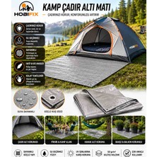 Hobifix Çadır Altı Matı Su Geçirmez Pvc Branda Koruma Örtüsü  Çok Amaçlı Kullanım