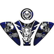 Yamaha R25 2019 - 2025 Uyumlu Tank Pad Set 012