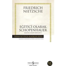 Vavis Eğitici Olarak Schopenhauer - Zamana Aykırı Bakışlar 3 - Hasan Ali Yücel Klasikleri