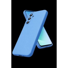 Royaleks Newface Samsung Galaxy S26 Fe Nano Içi Kadife Silikon - Mavi