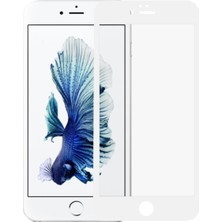 Epro Iphone 6 6s Plus Uyumlu Beyaz Seramik Nano Ekran Koruyucu Tam Kaplayan Kırılmaz Esnek Cam