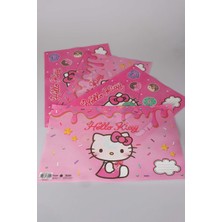 x Dekomus Lisanslı Hello Kitty 4 Adet Beslenme Örtüsü