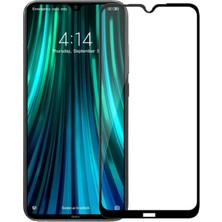 Fmk Aksesuar Fmk Xiaomi Redmi Note 8 Pro  Uyumlu Tam Kaplayan Tamperli 9d Cam Ekran Koruyucu Siyah
