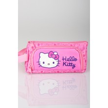 x Dekomus Lisanslı Hello Kitty Glitter Bow Collection Kalem Çantası