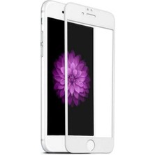 Glassy For Apple Iphone 6s Plus Tam Kaplayan Kırılmaz Cam 9d Beyaz