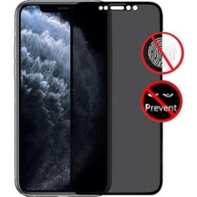 MCasering Apple Iphone 14 Pro Uyumlu Tam Kapatan Hayalet Seramik Ekran Koruyucu Kırılmaz Cam