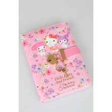 x Dekomus Lisanslı Hello Kitty & Friends Secret Garden Edition Kilitli Hatıra Defteri / Günlük