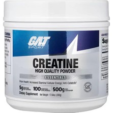 Gat Sport Essentials Creatine Powder Unflavored 500 G