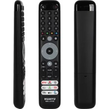 Sh Ticaret HUAYU-L1910E Netflix-Prime Video-Youtube-Tcl Channel-Tcl Home-Web Tuşlu Ses Komutsuz LCD Tv Kum