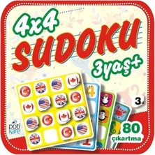 Potikare Yayıncılık 4 x 4 Sudoku – 3 (3 Yaş +)