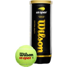 Wilson Us Open Yeşil Tenis Topu 100.65.WRT106200 3'lü, Yeşil
