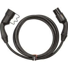 Evoşarj Elektrikli Otomobil Araç Şarj Ara Kablosu Tip2 / 22KW / 3 Fazlı / 32AMPER, / 5mt / Tip 2