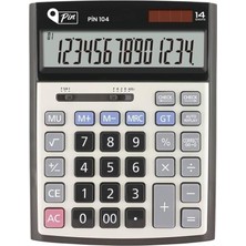 Pin Pin Masaüstü Hesap Makinesi 14 Hane Pin 104