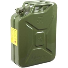 Knc 20 Lt Yeşil Metal Yakıt Bidonu KC020-8G