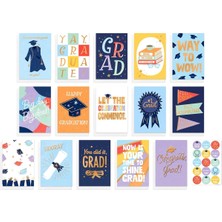 American Greetings Zarflı 15 Adet Mezuniyet Kartı Paketi