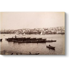 Eski Istanbul Boğazı Tablosu 75 x 50