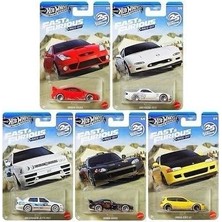 Hot Wheels Fast &amp; Furious Race-Off HNR88 Koleksiyon Seti, 5 Araç, Toyota Celica, Honda Civic Eg