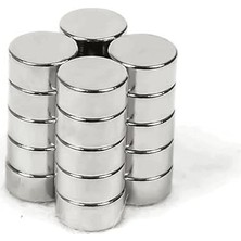 Mns Magneteksan Ø6x3 mm Neodimyum Yuvarlak Silindirik Mıknatıs - 50 Adet Set