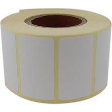 Al Hızlı Al Eko Termal Etiket 45MM x 25MM Ruloda 1000 Adet 40MM Çapında Direk Termal Transfer Et