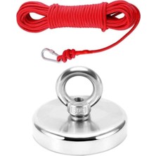 Dünya Magnet D48 Magnet Fishing 20MT Halatlı Neodyum Pot Mıknatıs Seti