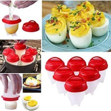 Silikon Yumurta Haşlama Kabı 6lı Set