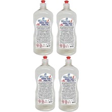 Missyak Bioetanol Ocak Sıvı Yakıt 1 Litre x 4 Adet Kokusuz Dumansız Çevre Dostu Şömine Yakıt